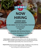 OPAA Now Hiring